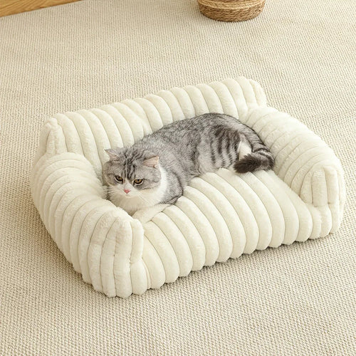 Canapé Peluche pour Sommeil Profond